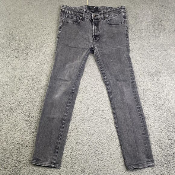DSTLD Jeans Mens 32x30 Gray Skinny Fit Stretch Denim Pants Los Angeles Classic - Picture 1 of 9